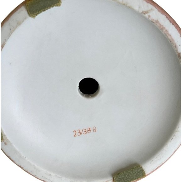 Vintage Figurine Boy with Dog in Pink Andrea by Sadek Bisque Porcelain 10" - Picture 6 of 7